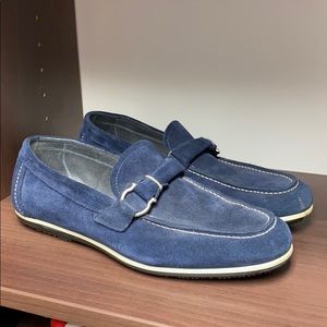 Ferragamo suede loafers